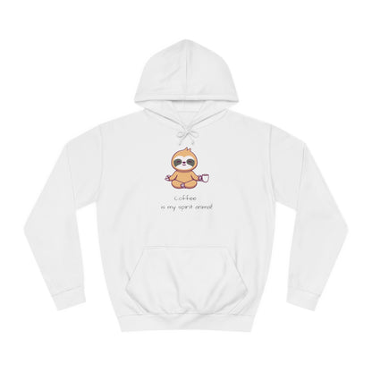 Sloth, Coffee Is My Spirit Animal, Hoodie, Sweatshirt, Sweater, Woman's, Animals