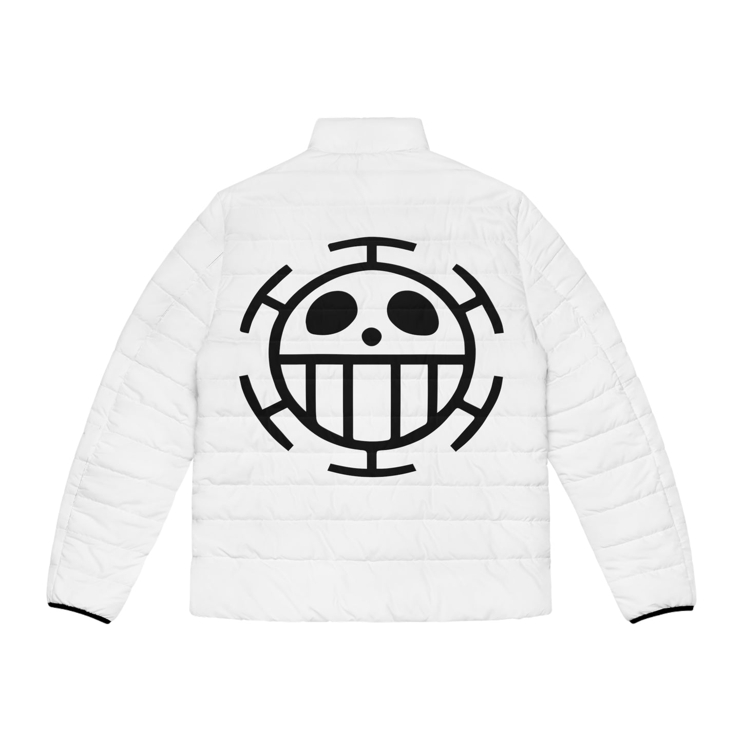 Heart Pirates, Men's Puffer Jacket, Trafalgar Law, One Piece, Anime, Winter Wear,