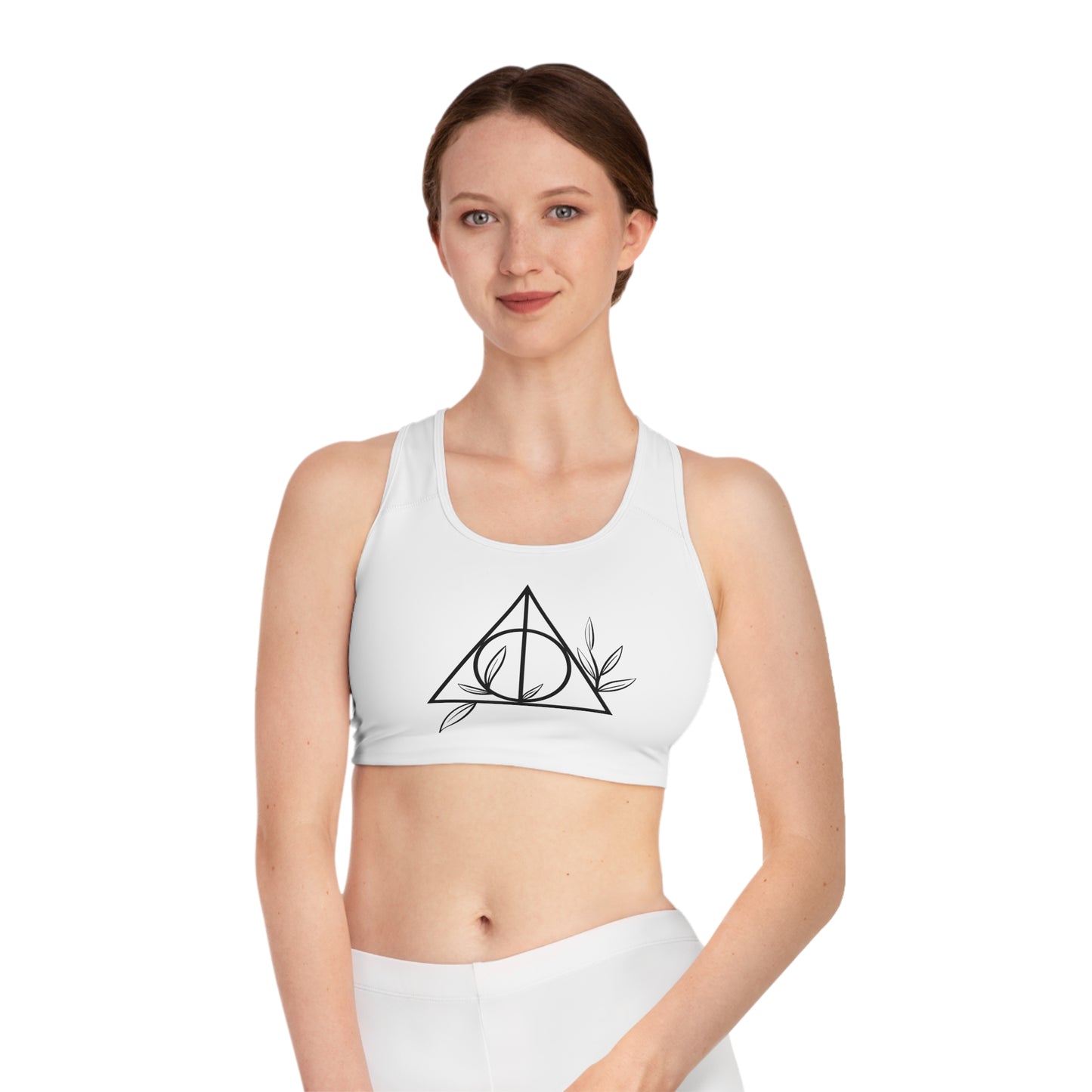 Deathly Hallows Sports Bra, Harry Potter, Workout, HP Gift, Sports Top,